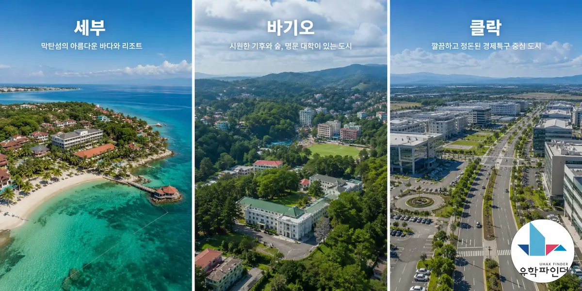 필리핀 가족연수 주요 도시별 특징 및 장단점 분석